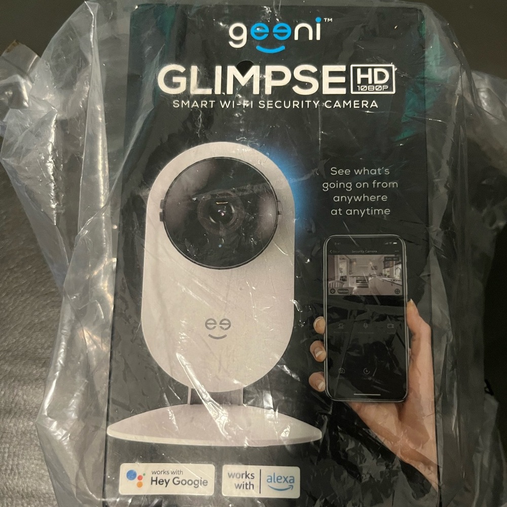 Geeni glimpse smart home security camera